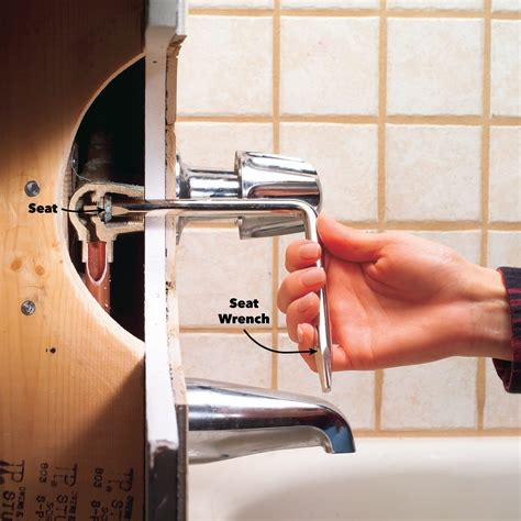 How to fix a leak running down from underneath your mixer taps